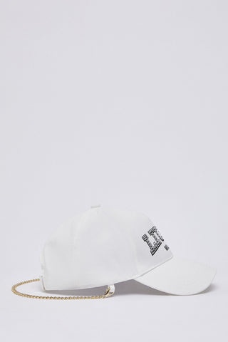 LIU JO Baseball cap with bejewelled logo