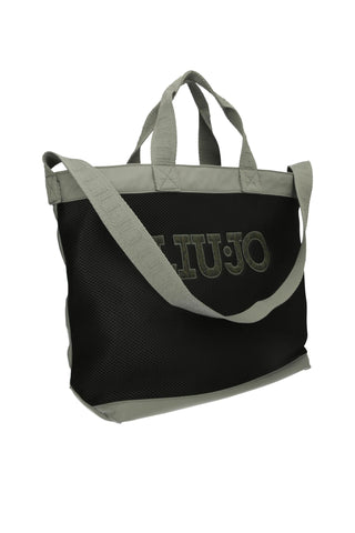 LIU JO Matte nylon tote bag
