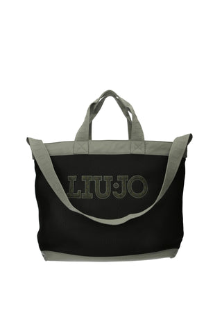 LIU JO Matte nylon tote bag