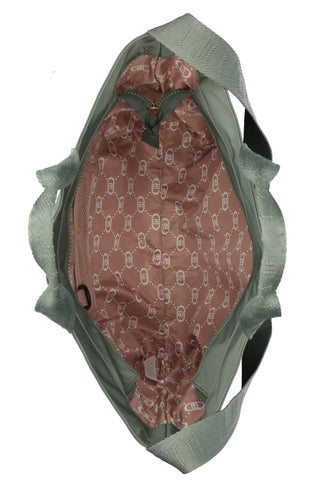 LIU JO Matte nylon tote bag