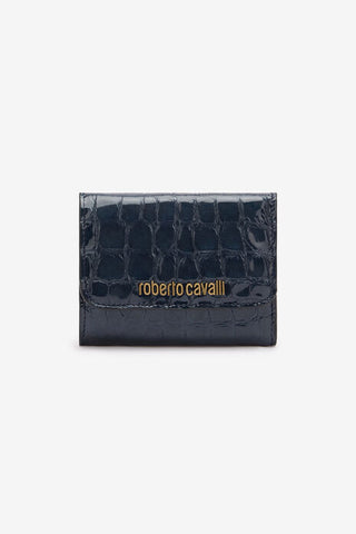 Roberto Cavalli Cardholder With Crocodile Print
