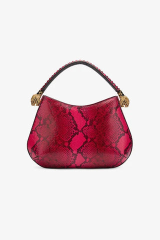 Roberto Cavalli Python-Print Hobo Roar Bag