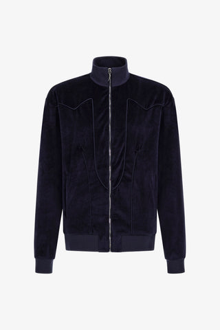 Roberto Cavalli Zebra print sweatshirt with zip