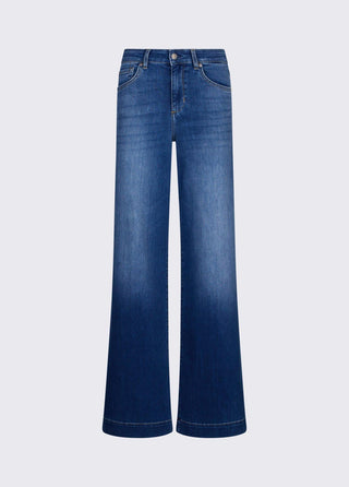 LIU JO Flared jeans with rhinestones