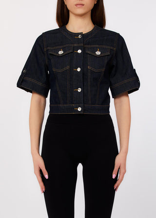 LIU JO Embellished Denim Jacket