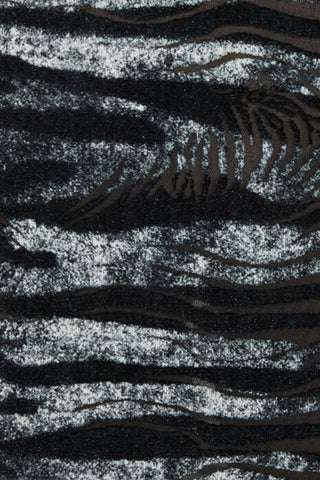 Roberto Cavalli Dress With Tiger Skin And Zebra Motif