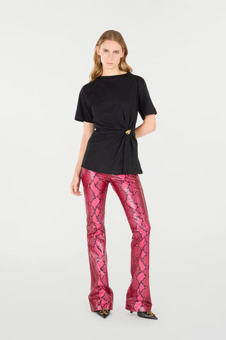 Roberto Cavalli T-Shirt With Jewel Tiger Head
