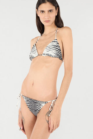 Roberto Cavalli Zebra-Print Bikini