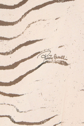 Roberto Cavalli Zebra-Print Caftan