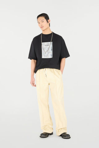 Roberto Cavalli Rose-Print T-Shirt With Logo