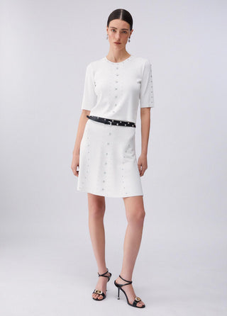LIU JO Knit top with studs