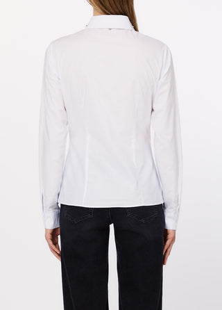 LIU JO Shirt with jewel embroidery
