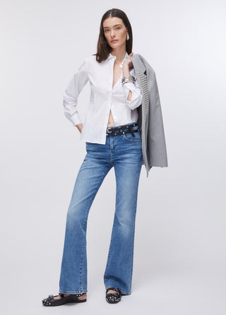 LIU JO Shirt with jewel embroidery