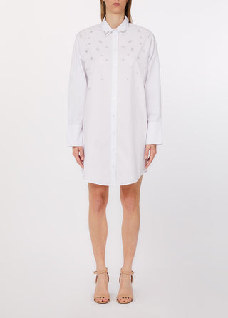 LIU JO Shirt dress with bejewelled embellishment