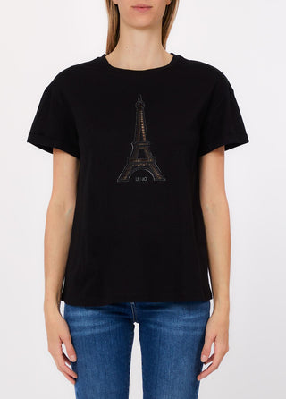 LIU JO T-shirt with appliqués