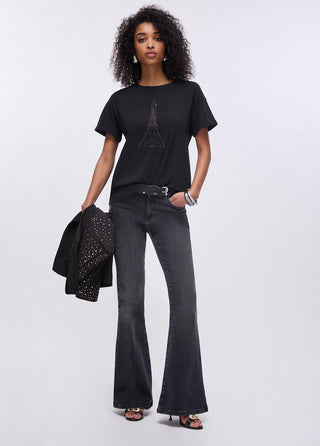 LIU JO T-shirt with appliqués