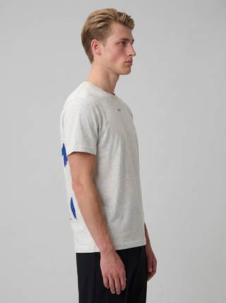 OFF WHITE T-SHIRT BRUSH ARROW SLIM