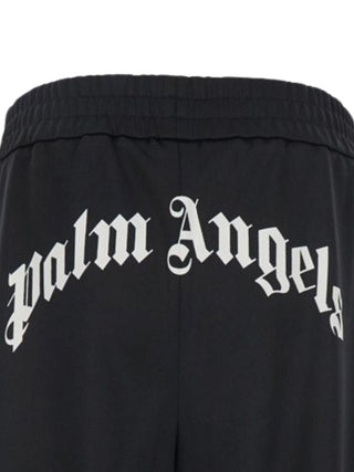 PALM ANGELS Back curved logo track pants