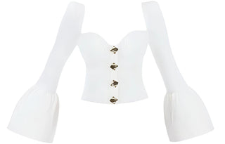 SELF PORTRAIT Knitwear Square Collar Moderate Base Layer