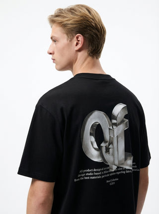 OFF WHITE T-SHIRT METAL OFF SLIM