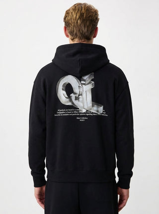 OFF WHITE METAL OFF SKATE HOODIE BLACK