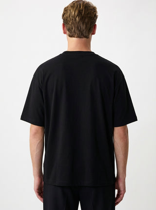 OFF WHITE T-SHIRT PUFFY TYPE SKATE