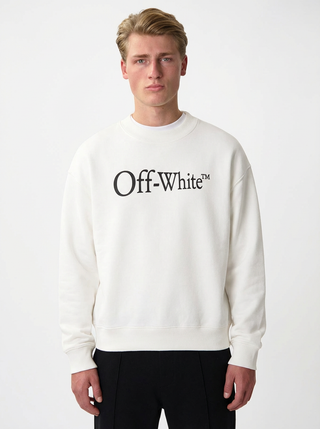 OFF WHITE RUN ARROW SKATE CREWNECK