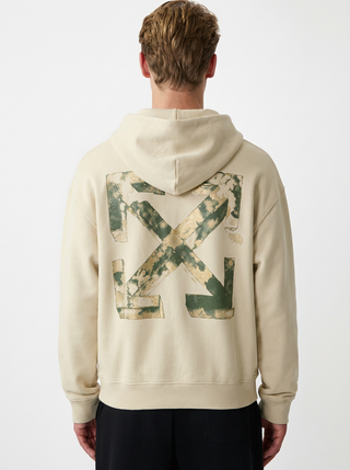 OFF WHITE CLOUDY ARROW SKATE HOODIE