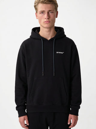 OFF WHITE LANDSCAPE ARROW SKATE HOODIE