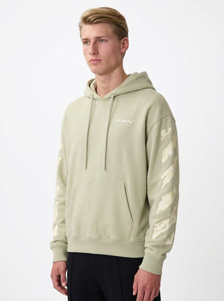 OFF WHITE INK ARROW SKATE HOODIE ALFAALFA