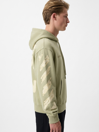 OFF WHITE INK ARROW SKATE HOODIE ALFAALFA