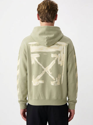 OFF WHITE INK ARROW SKATE HOODIE ALFAALFA
