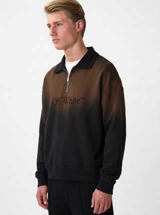 OFF WHITE LAUNDRY FLEECE POLO DIRTY