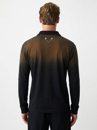 OFF WHITE LAUNDRY FLEECE POLO DIRTY