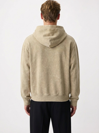 OFF WHITE LAUNDRY HOODIE TEE VINTAGE TREE HOUSE
