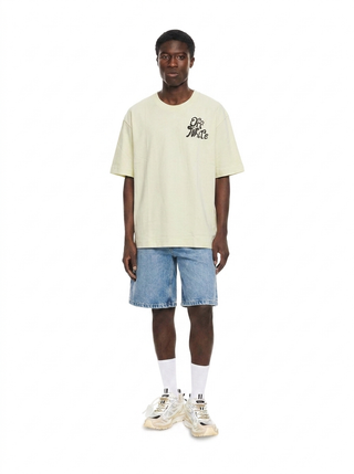 OFF WHITE GRASS INK LOGO SKATE