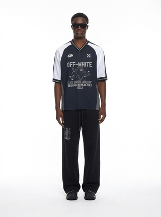 OFF WHITE SLOUCHY SWEATPANTS
