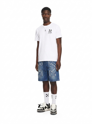 OFF WHITE ARROW SKATE SWEATSHORT