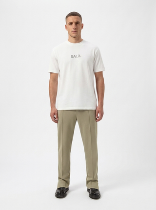BALR T-SHIRT SILVER LOGO