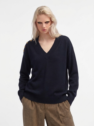 Roberto Cavalli  V-Neck Knit Sweater